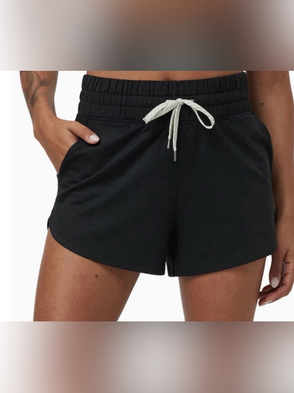 Vuori Halo Performance 2.0 shorts | Heathered black sz S - Picture 2 of 7